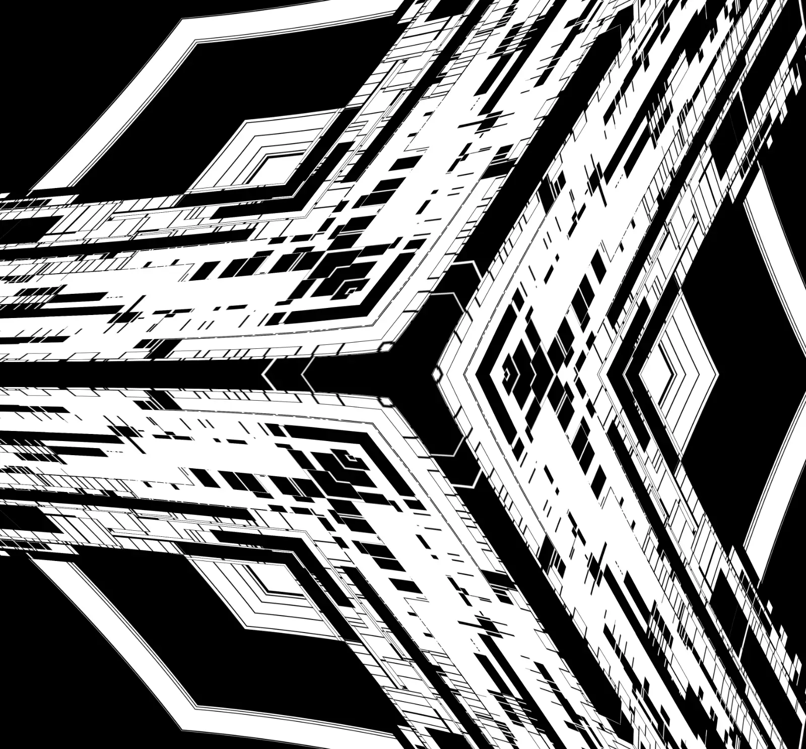 Mirrored shader texture