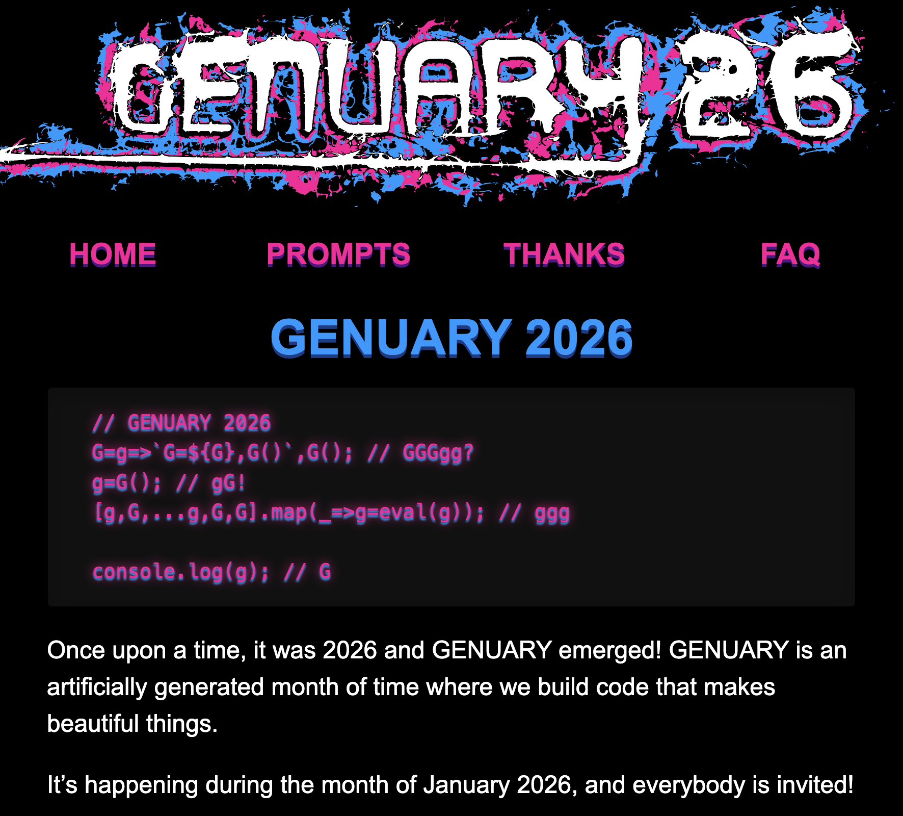 Genuary - courtesy Piter Pasma