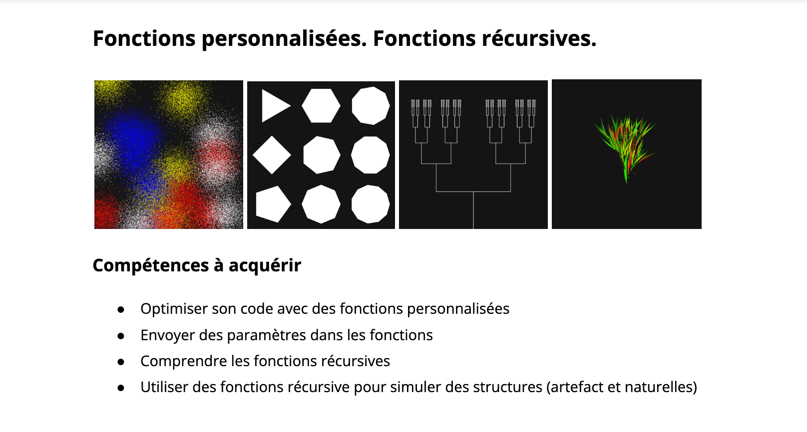 Cours 13 - Fonctions - recursivité