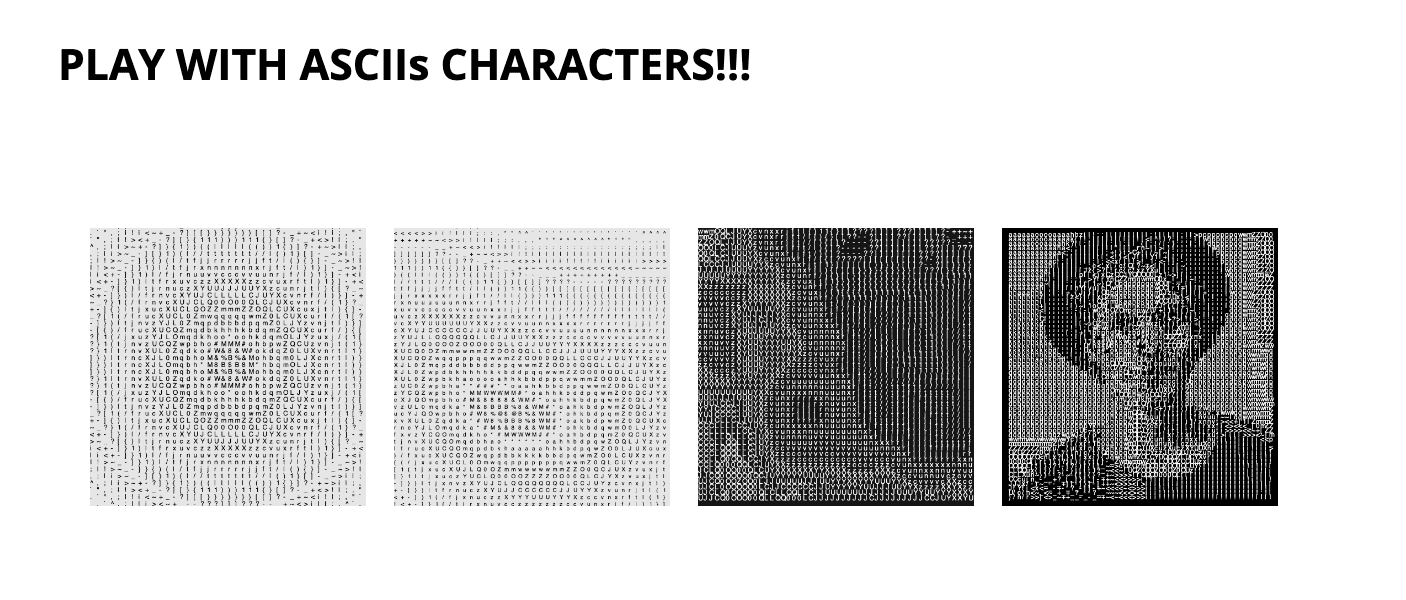 ASCII art génératif